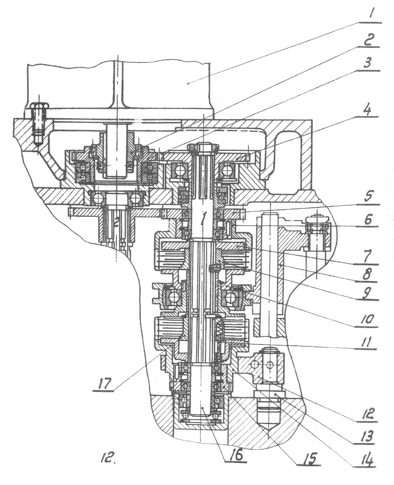 Фрикційна муфта радіально-свердлувального верстата 2Н55